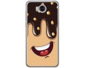 Funda Gel Tpu para Huawei Y6 2017 Diseño Helado Chocolate Dibujos