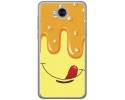 Funda Gel Tpu para Huawei Y6 2017 Diseño Helado Vainilla Dibujos