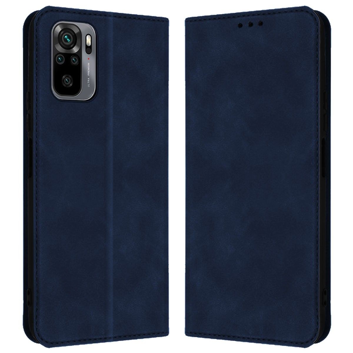 Funda Polipiel con tarjetero para Xiaomi Redmi Note 10 / 10S color Azul