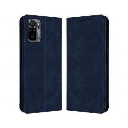 Funda Polipiel con tarjetero para Xiaomi Redmi Note 10 / 10S color Azul
