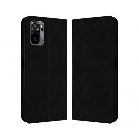 Funda Polipiel con tarjetero para Xiaomi Redmi Note 10 / 10S color Negra
