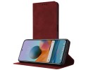 Funda Polipiel con tarjetero para Xiaomi Redmi Note 10 Pro color Roja