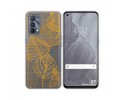 Funda Silicona Transparente para Realme GT Master Edition diseño Hojas Dibujos