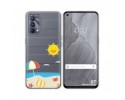 Funda Silicona Transparente para Realme GT Master Edition diseño Playa Dibujos