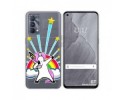Funda Silicona Transparente para Realme GT Master Edition diseño Unicornio Dibujos