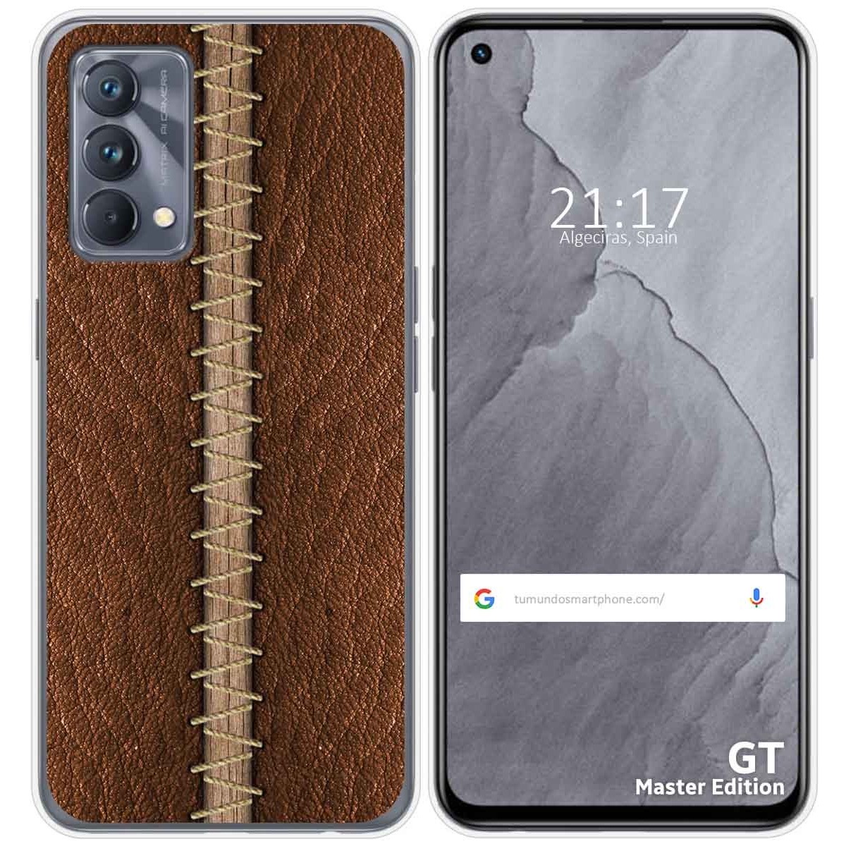 Funda Silicona para Realme GT Master Edition diseño Cuero 01 Dibujos