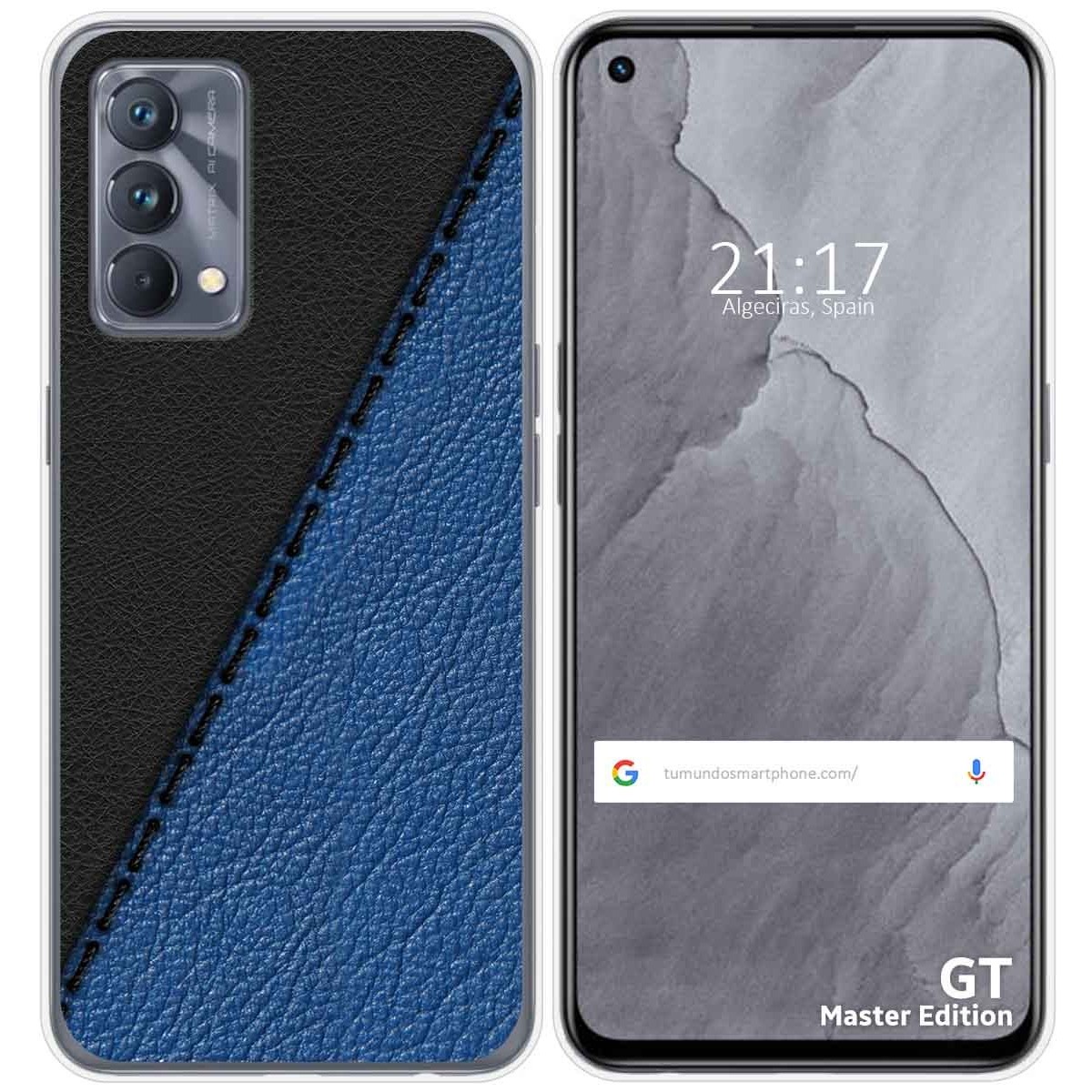 Funda Silicona para Realme GT Master Edition diseño Cuero 02 Dibujos