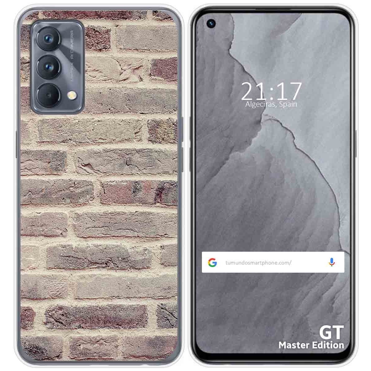 Funda Silicona para Realme GT Master Edition diseño Ladrillo 01 Dibujos