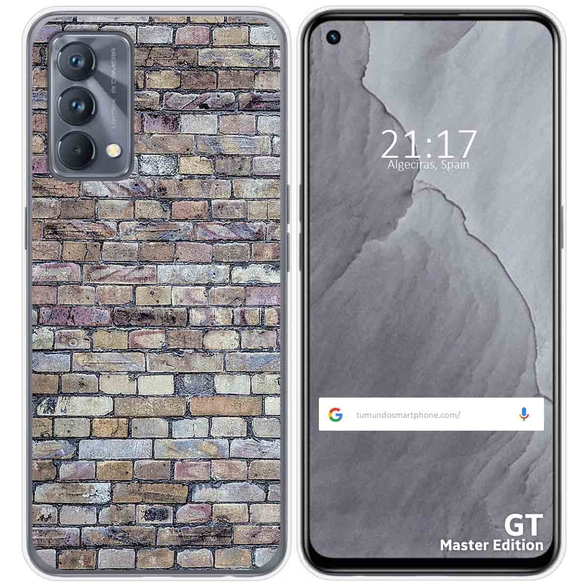 Funda Silicona para Realme GT Master Edition diseño Ladrillo 02 Dibujos