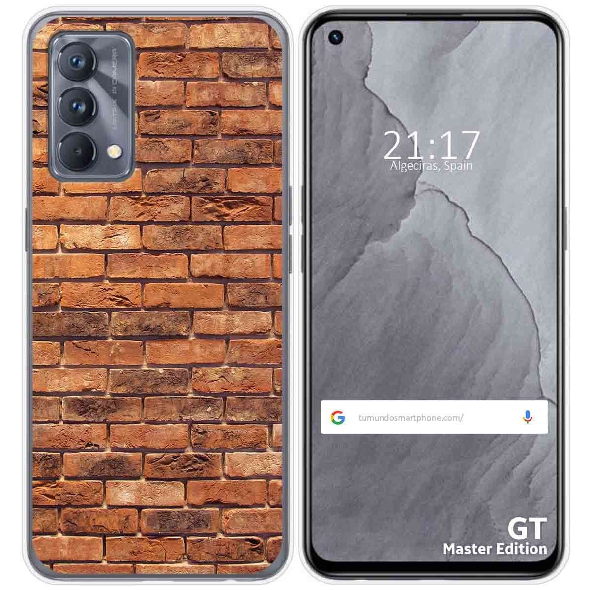 Funda Silicona para Realme GT Master Edition diseño Ladrillo 04 Dibujos