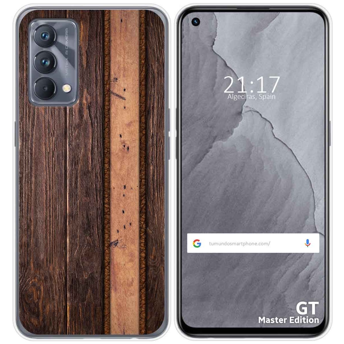 Funda Silicona para Realme GT Master Edition diseño Madera 05 Dibujos