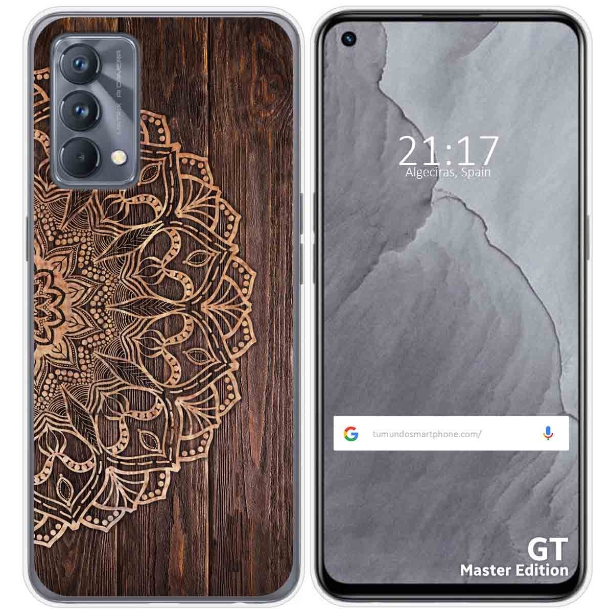 Funda Silicona para Realme GT Master Edition diseño Madera 06 Dibujos