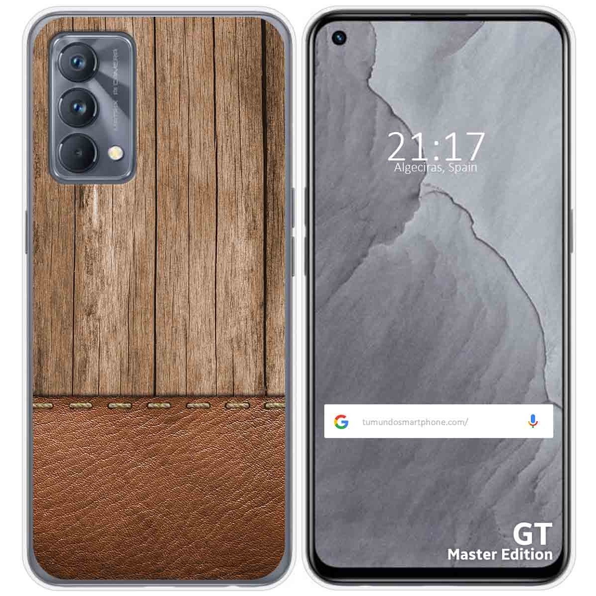 Funda Silicona para Realme GT Master Edition diseño Madera 09 Dibujos