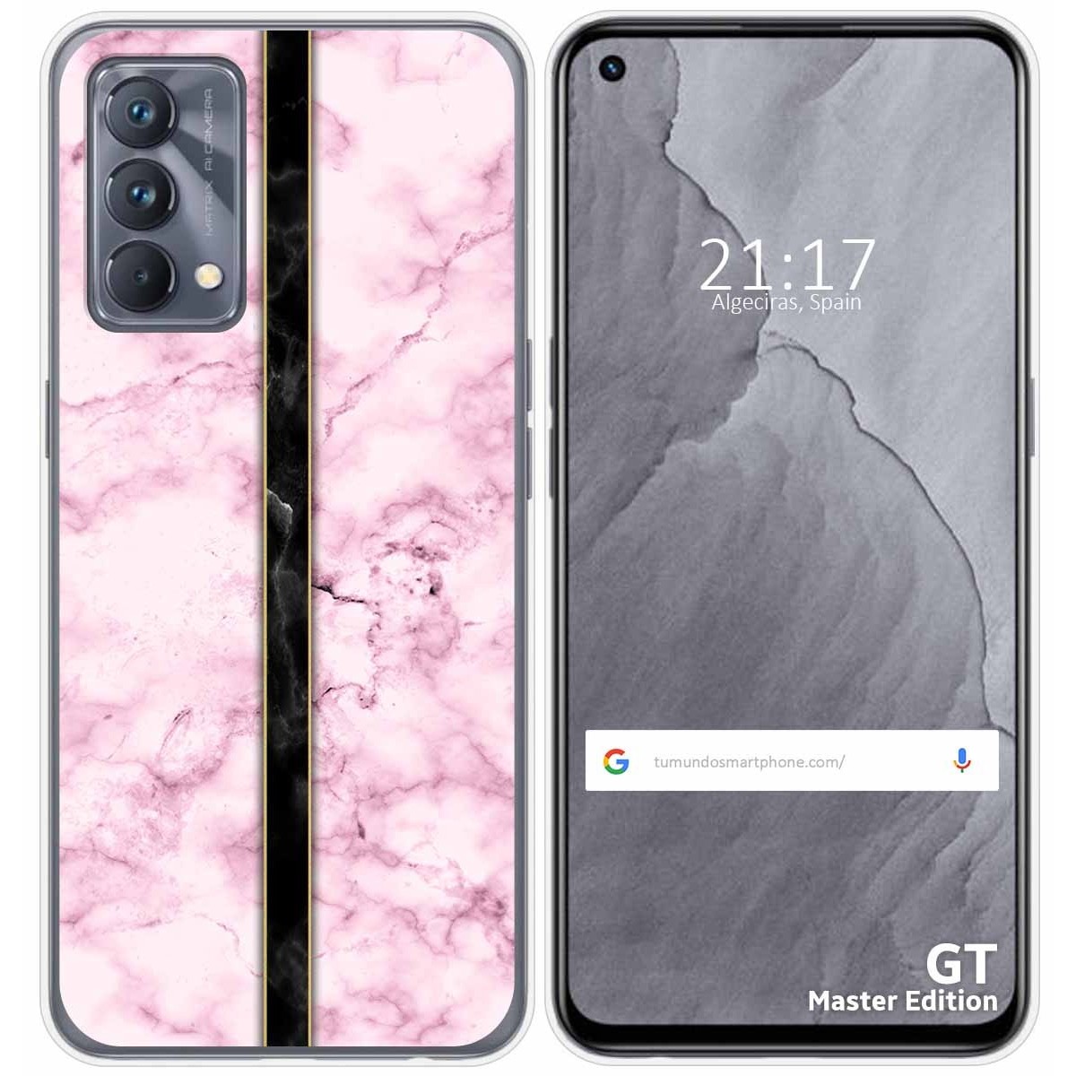 Funda Silicona para Realme GT Master Edition diseño Mármol 04 Dibujos