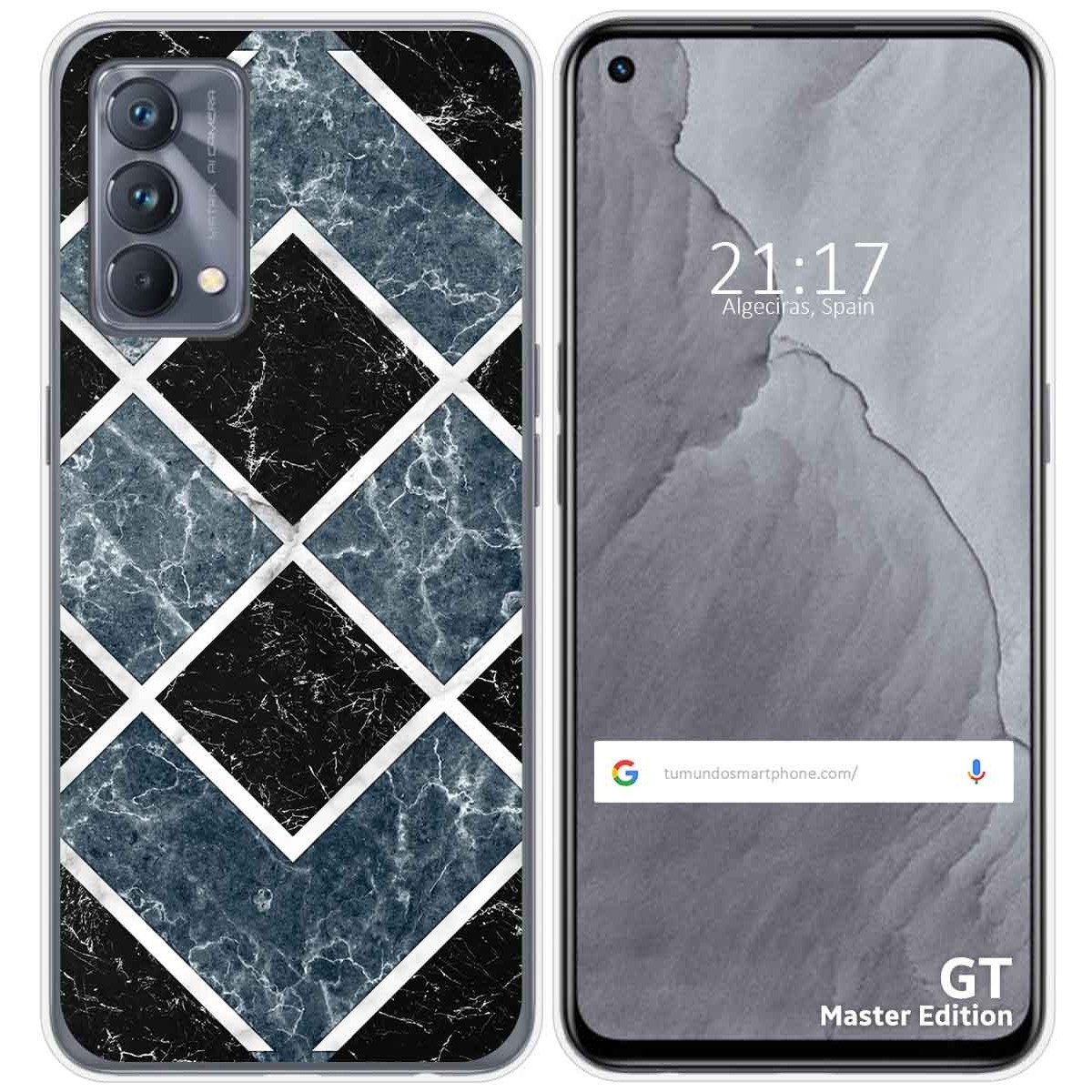 Funda Silicona para Realme GT Master Edition diseño Mármol 06 Dibujos