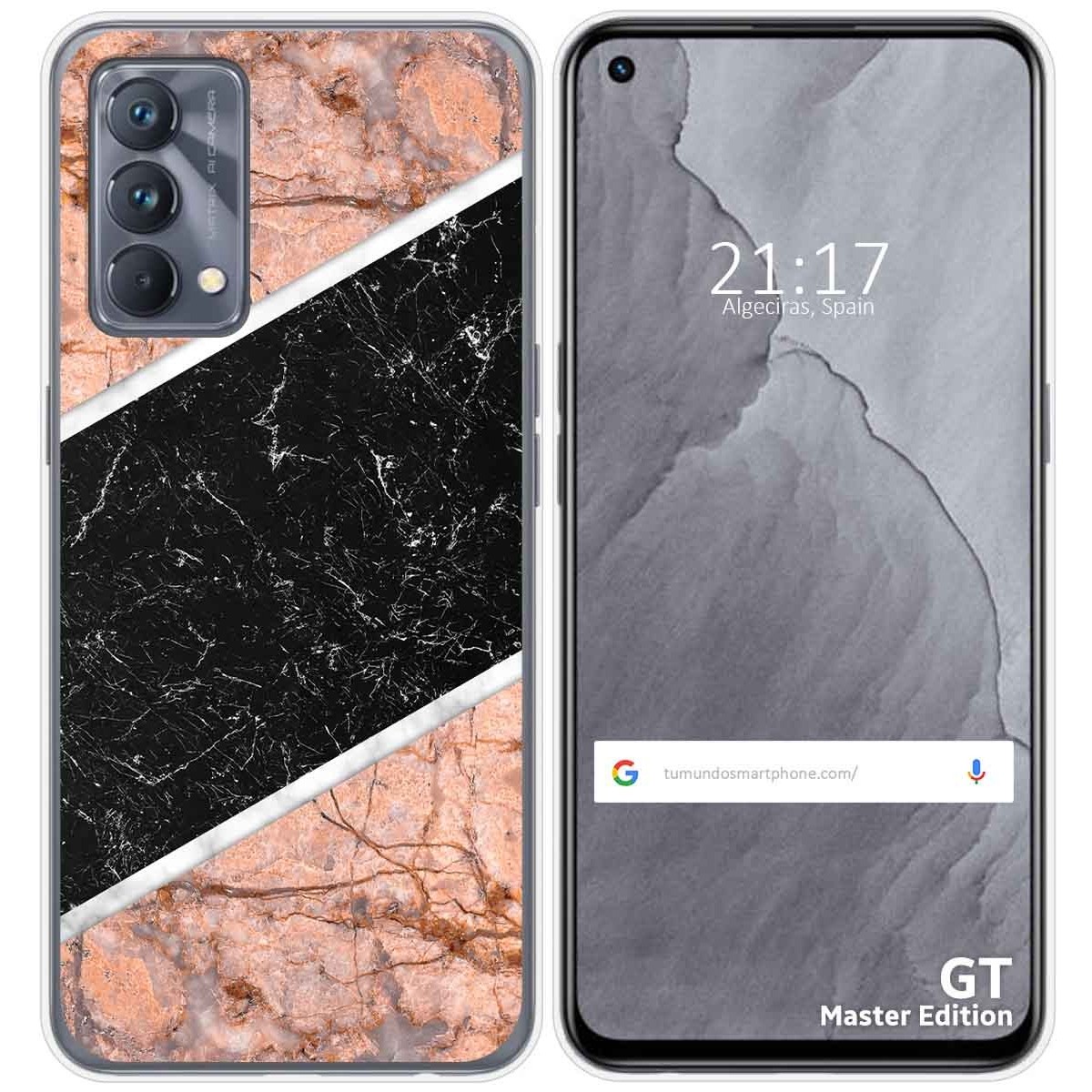 Funda Silicona para Realme GT Master Edition diseño Mármol 07 Dibujos