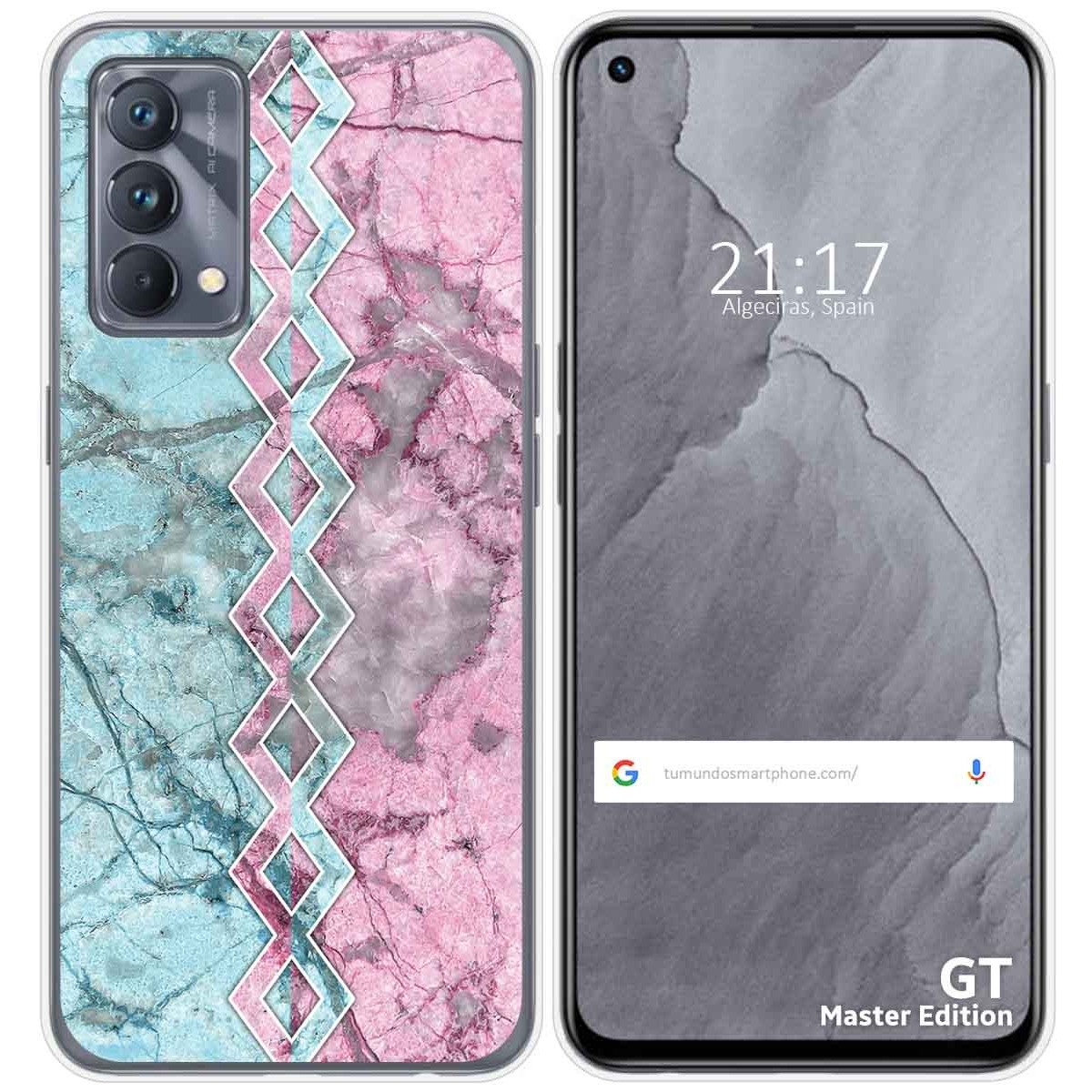 Funda Silicona para Realme GT Master Edition diseño Mármol 08 Dibujos