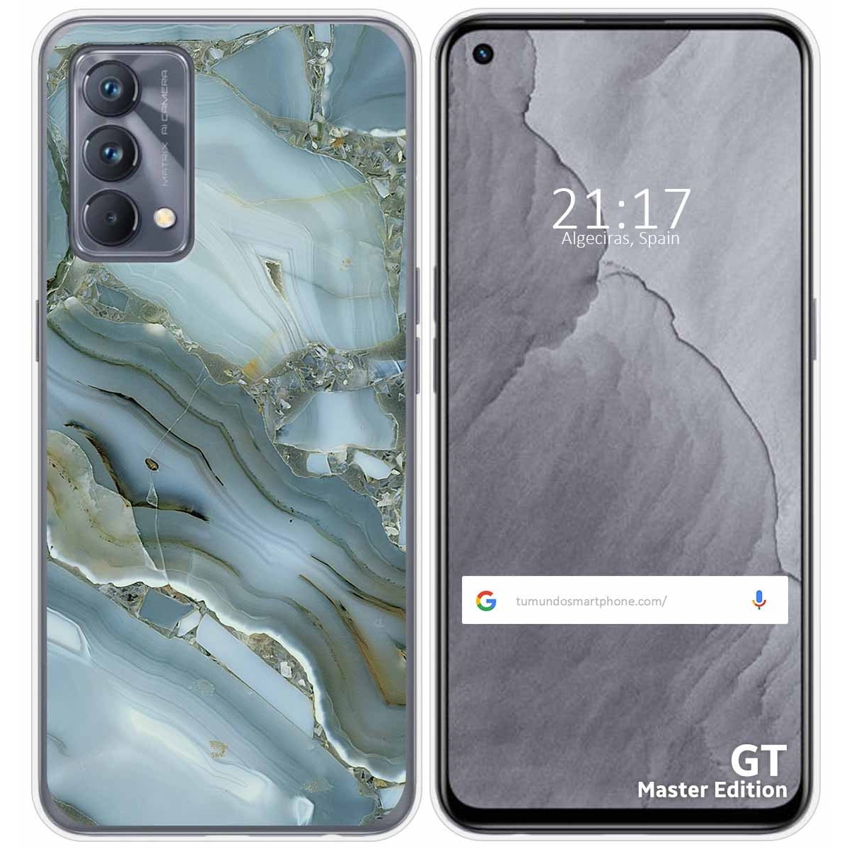 Funda Silicona para Realme GT Master Edition diseño Mármol 09 Dibujos