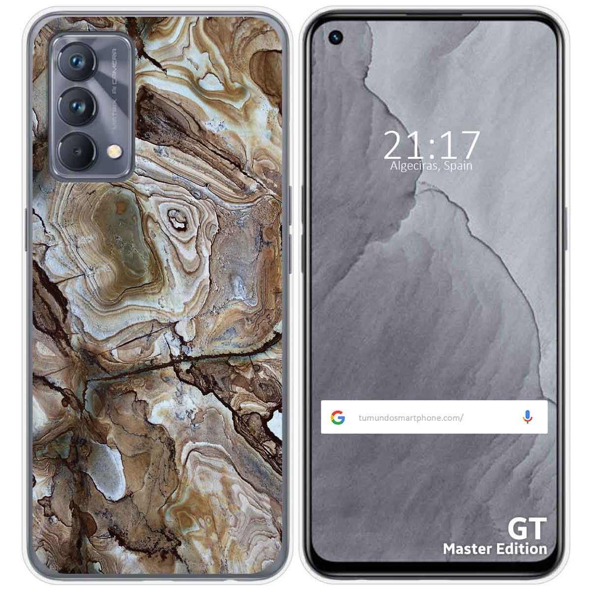Funda Silicona para Realme GT Master Edition diseño Mármol 14 Dibujos