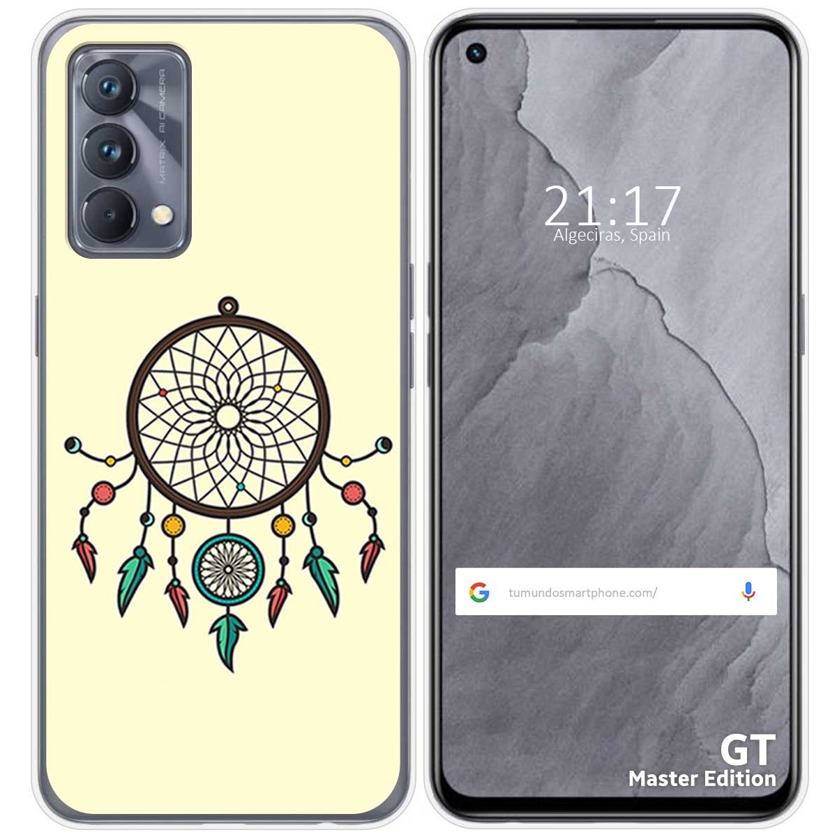 Funda Silicona para Realme GT Master Edition diseño Atrapasueños Dibujos