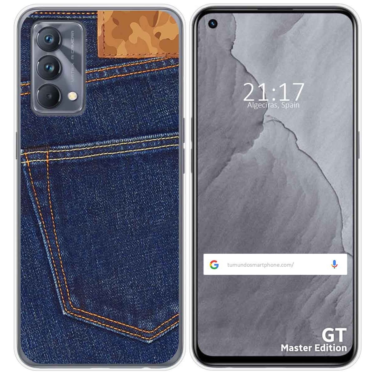 Funda Silicona para Realme GT Master Edition diseño Vaquero Dibujos