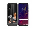 Funda Silicona Transparente para Wiko Power U10 / U20 diseño Avestruz Dibujos
