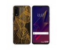 Funda Silicona Transparente para Wiko Power U10 / U20 diseño Hojas Dibujos