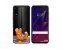Funda Silicona Transparente para Wiko Power U10 / U20 diseño Leopardo Dibujos