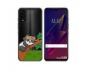 Funda Silicona Transparente para Wiko Power U10 / U20 diseño Panda Dibujos