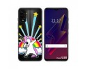 Funda Silicona Transparente para Wiko Power U10 / U20 diseño Unicornio Dibujos