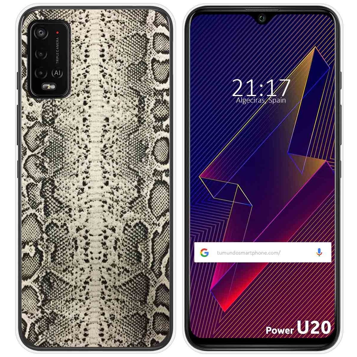 Funda Silicona para Wiko Power U10 / U20 diseño Animal 01 Dibujos
