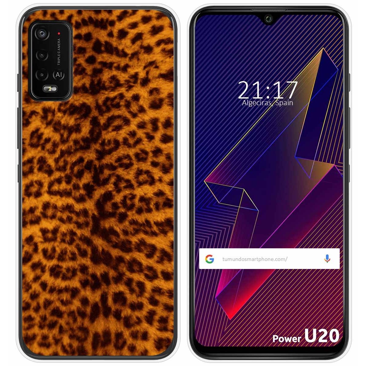 Funda Silicona para Wiko Power U10 / U20 diseño Animal 03 Dibujos