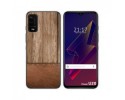 Funda Silicona para Wiko Power U10 / U20 diseño Madera 09 Dibujos