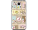 Funda Gel Tpu para Huawei Y6 2017 Diseño Sellos Dibujos