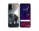 Funda Silicona para Wiko Power U10 / U20 diseño Elefante Dibujos