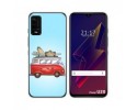 Funda Silicona para Wiko Power U10 / U20 diseño Furgoneta Dibujos