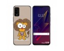 Funda Silicona para Wiko Power U10 / U20 diseño Leon Dibujos
