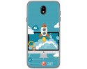 Funda Gel Tpu para Samsung Galaxy J7 (2017) Diseño Cohete Dibujos