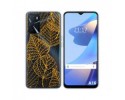 Funda Silicona Transparente para Oppo A16 / A16s diseño Hojas Dibujos