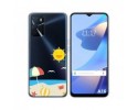 Funda Silicona Transparente para Oppo A16 / A16s diseño Playa Dibujos