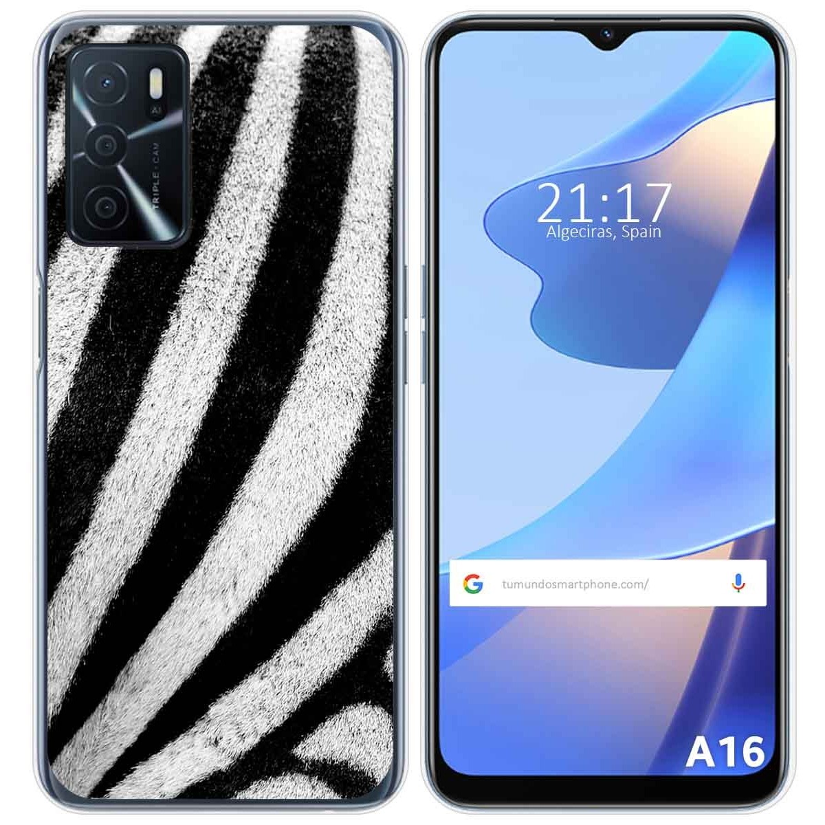 Funda Silicona para Oppo A16 / A16s diseño Animal 02 Dibujos