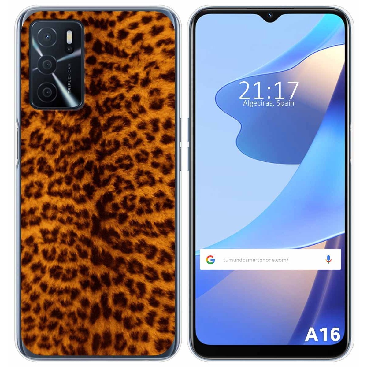 Funda Silicona para Oppo A16 / A16s diseño Animal 03 Dibujos