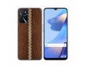 Funda Silicona para Oppo A16 / A16s diseño Cuero 01 Dibujos