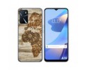 Funda Silicona para Oppo A16 / A16s diseño Madera 07 Dibujos