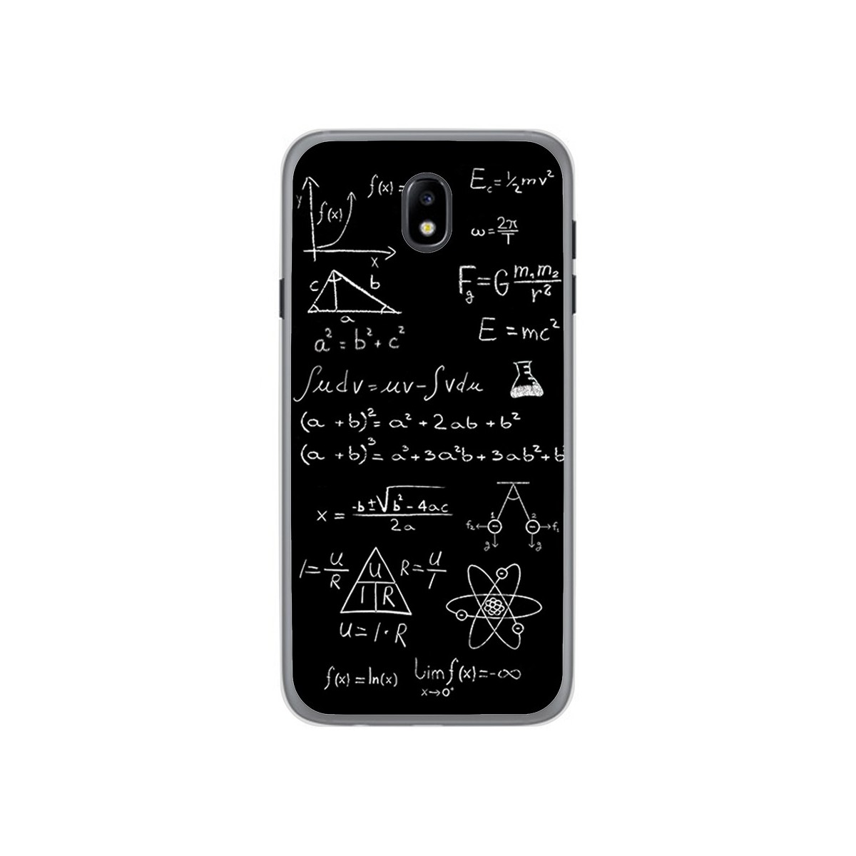 Funda Gel Tpu para Samsung Galaxy J7 (2017) Diseño Formulas Dibujos
