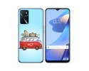 Funda Silicona para Oppo A16 / A16s diseño Furgoneta Dibujos
