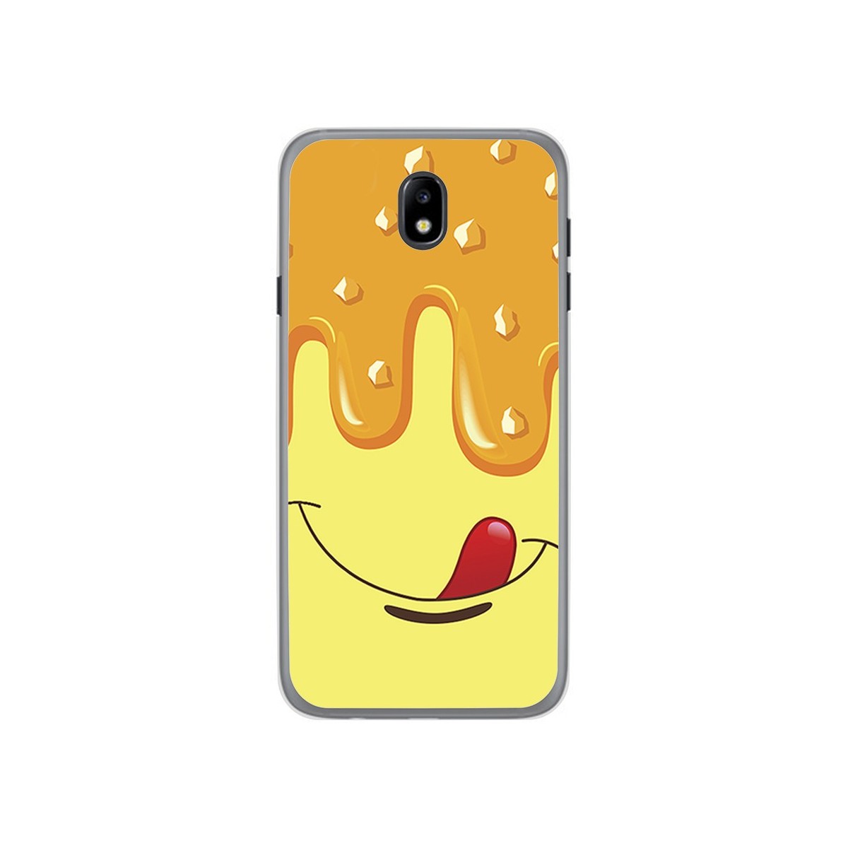 Funda Gel Tpu para Samsung Galaxy J7 (2017) Diseño Helado Vainilla Dibujos