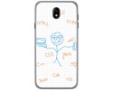 Funda Gel Tpu para Samsung Galaxy J7 (2017) Diseño Informatico Dibujos