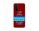 Funda Silicona Líquida Roja para Vivo Y70 diseño Agua Dibujos