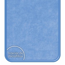 Funda Silicona Líquida Azul para Vivo Y70 diseño Abeja Dibujos 2